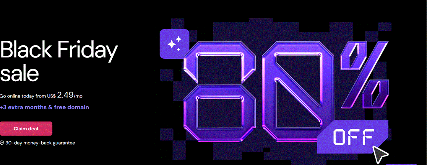 Hostinger Black Friday Sales